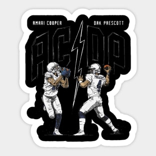 Amari Cooper & Dak Prescott Dallas ACDP Sticker